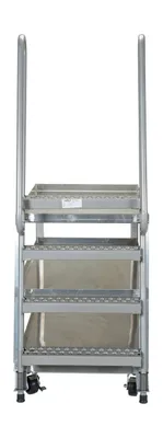 Vestil SPA-HD-2852 hi-duty & hi-frame stockpicker truck shown from an alternate angle