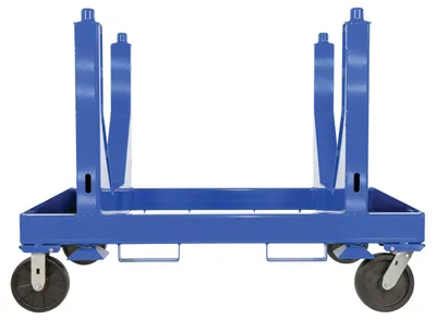 Vestil SPC-3654-VB heavy duty stackable material cart shown from an alternate angle