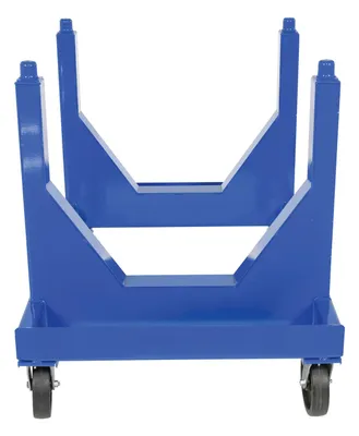 Vestil SPC-3654-VB heavy duty stackable material cart shown from an alternate angle