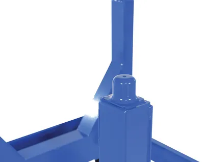 Vestil SPC-3654-VB heavy duty stackable material cart shown from an alternate angle