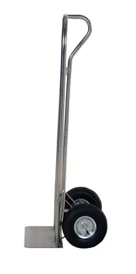 Vestil SPHT-500-HD-SS p handle hand truck shown from an alternate angle
