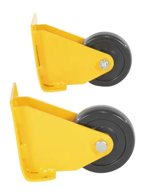 Vestil SPN-1-PO-RF step poly nestable shown from an alternate angle