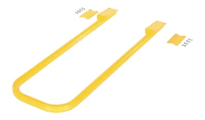 Vestil SPN-1-YL-HR-RF step poly nestable shown from an alternate angle