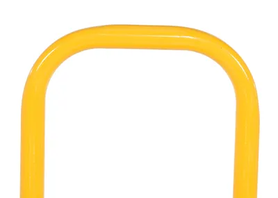 Vestil SPN-1-YL-HR step poly nestable shown from an alternate angle