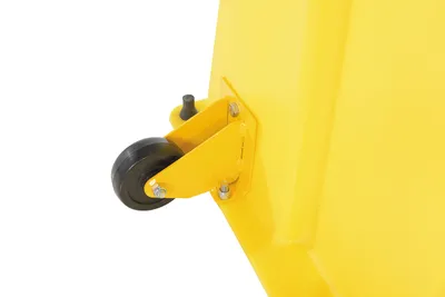 Vestil SPN-3-YL-HR-PO step poly nestable shown from an alternate angle
