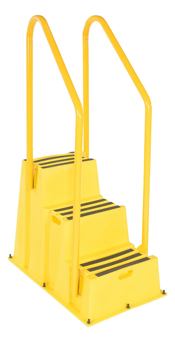 Vestil SPN-3-YL-HR step poly nestable