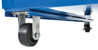 Vestil SPS-HF-2252 hi-duty & hi-frame stockpicker truck shown from an alternate angle