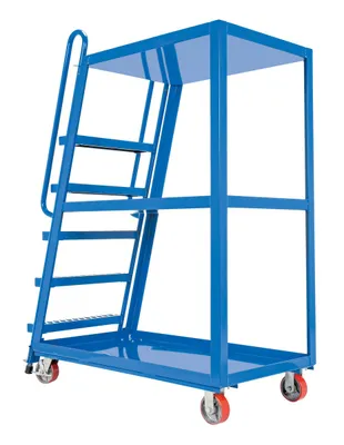 Vestil SPS-HF-2852-5PU hi-duty & hi-frame stockpicker truck