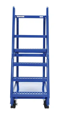 Vestil SPS-HF-2852-6MR hi-duty & hi-frame stockpicker truck shown from an alternate angle