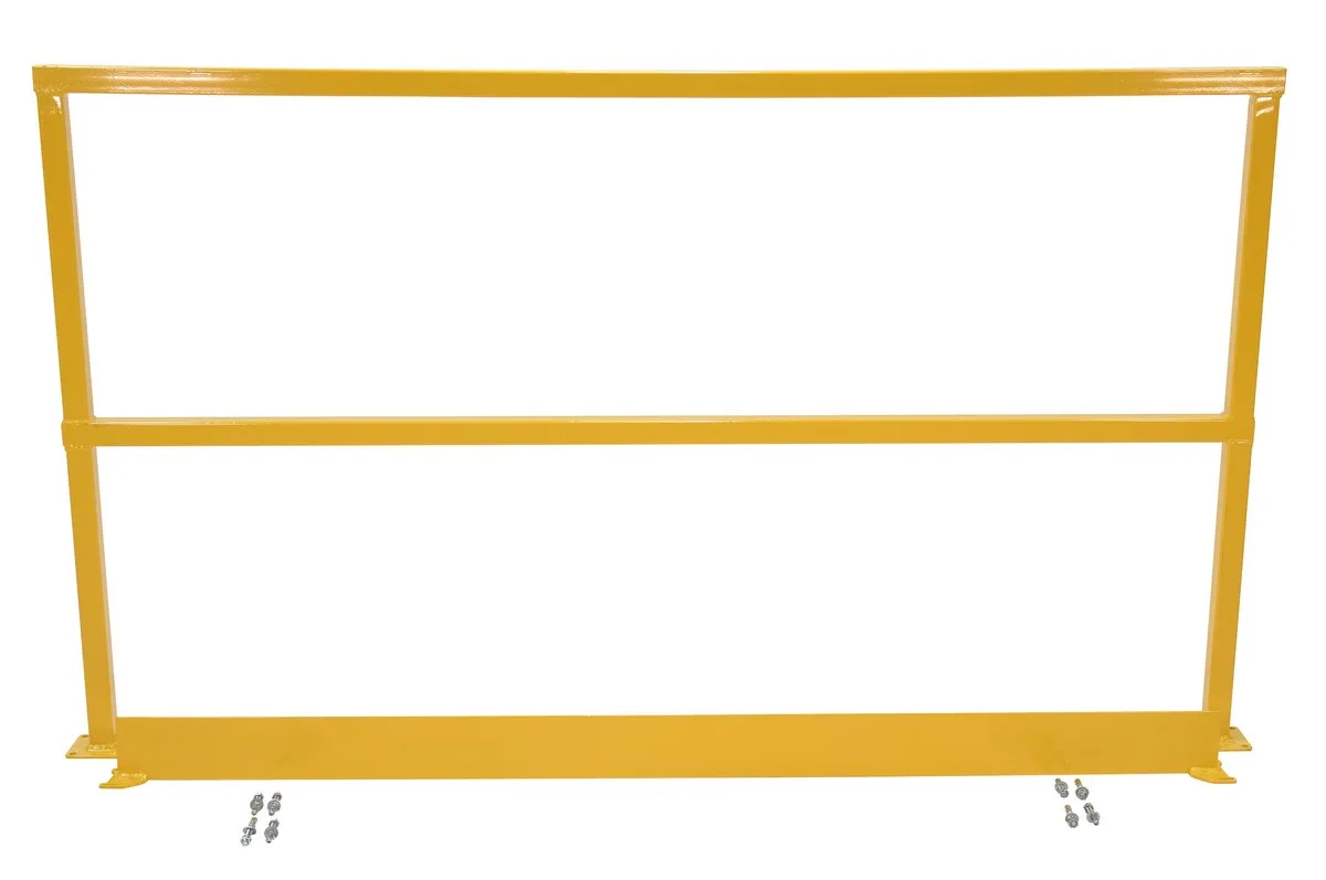 Vestil SQ-108-TB-HWR square safety handrail