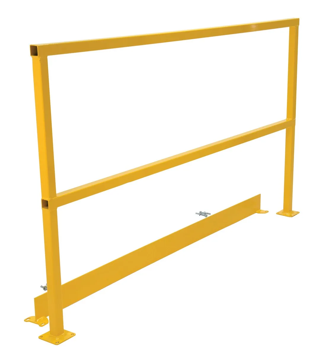 Vestil SQ-96-TB-HWR square safety handrail