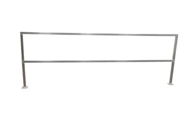Vestil SQ-A-120 square safety handrail shown from an alternate angle