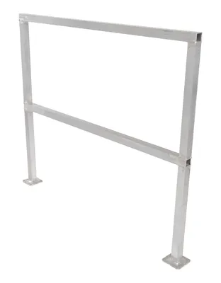 Vestil SQ-A-48 square safety handrail shown from an alternate angle