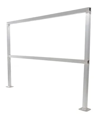 Vestil SQ-A-72 square safety handrail shown from an alternate angle