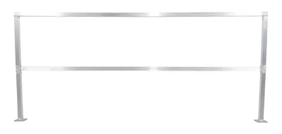 Vestil SQ-A-96 square safety handrail shown from an alternate angle