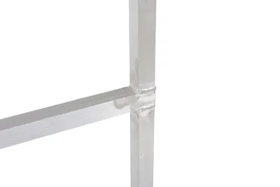 Vestil SQ-A-96 square safety handrail shown from an alternate angle