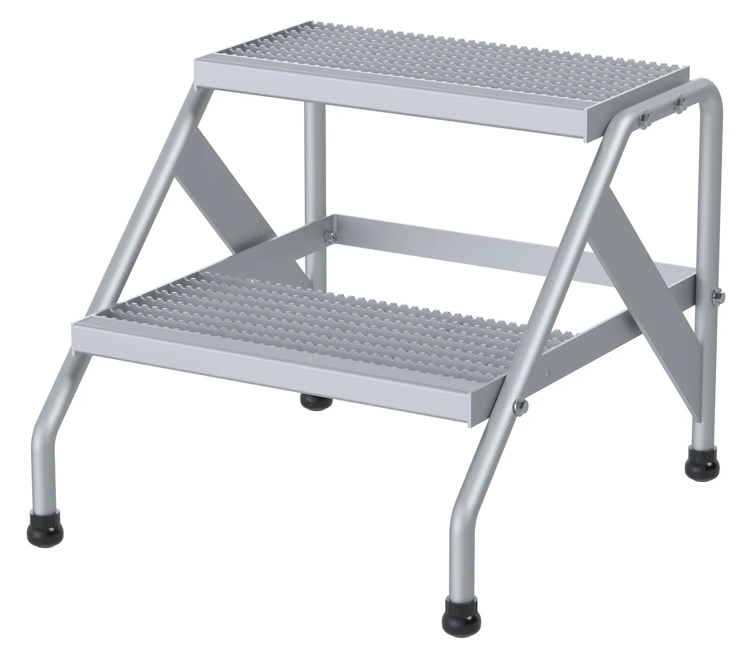 Vestil SSA-2-KD aluminum step stand