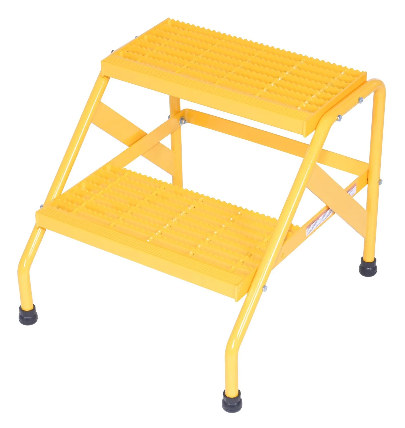 Vestil SSA-2-KD-Y aluminum step stand