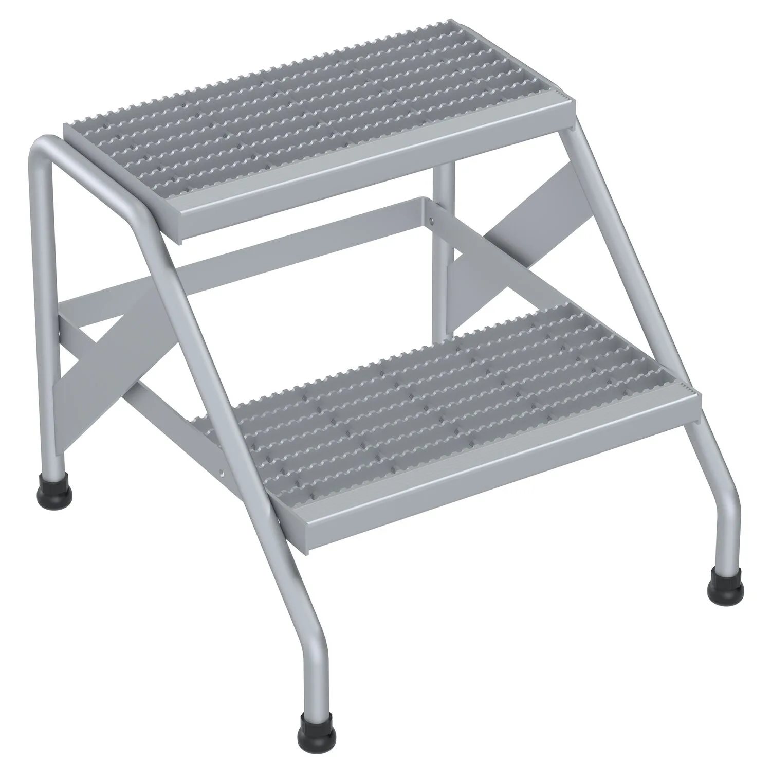 Vestil SSA-2 aluminum step stand
