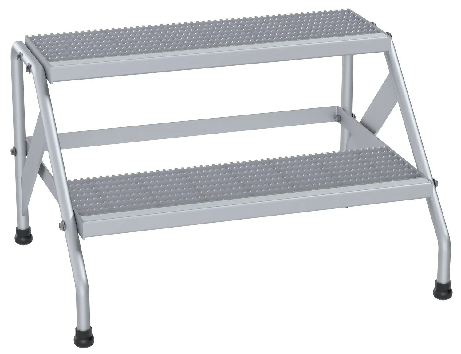 Vestil SSA-2W-KD aluminum step stand
