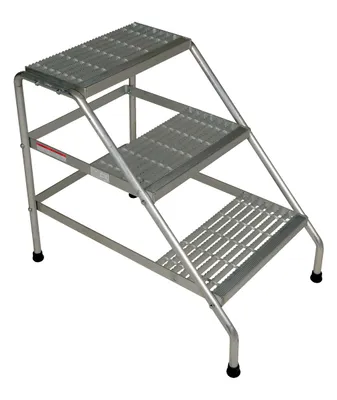 Vestil SSA-3-KD aluminum step stand
