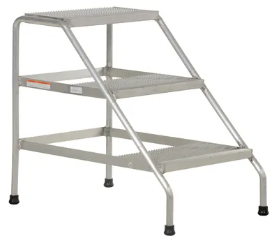 Vestil SSA-3 aluminum step stand