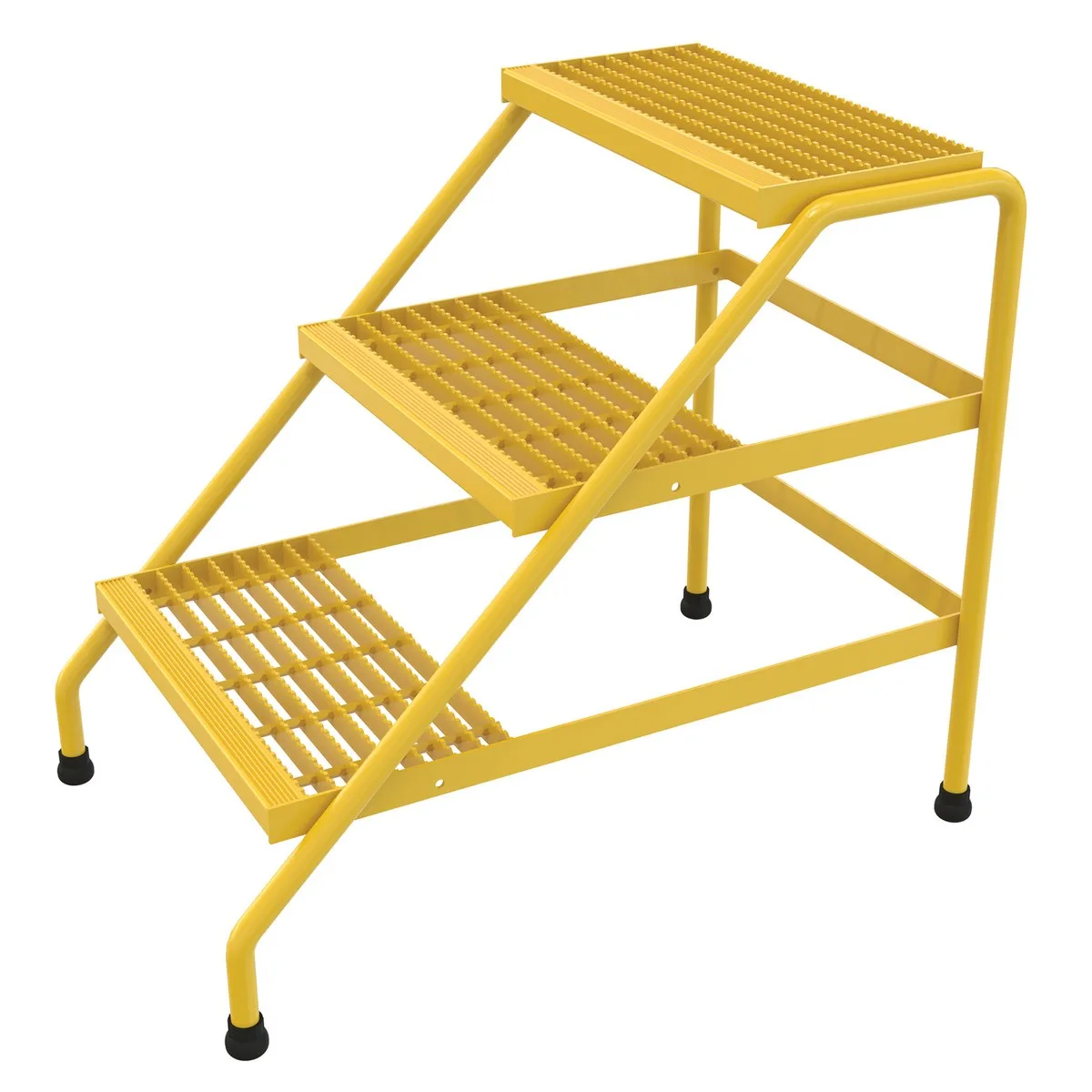 Vestil SSA-3-Y aluminum step stand