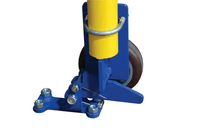 Vestil SSG-11 economical safety swing gate shown from an alternate angle
