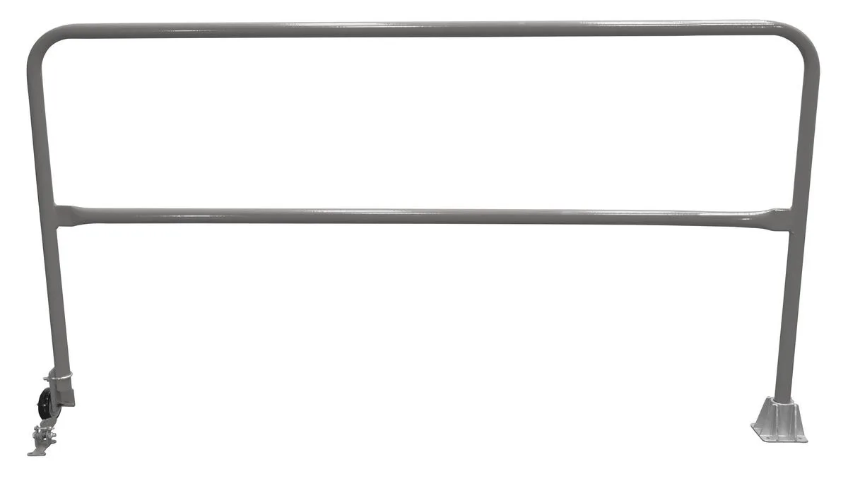 Vestil SSG-7-GYSG economical safety swing gate