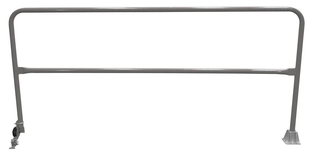 Vestil SSG-8-GYSG economical safety swing gate