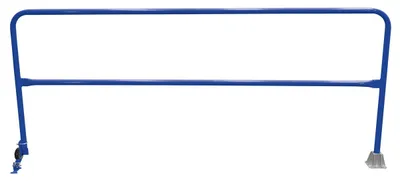 Vestil Steel Dock Safety Swing Gate 9 Ft. Length Blue