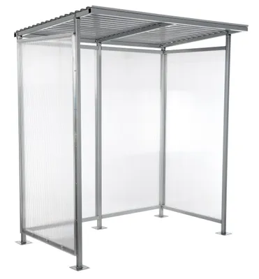Vestil SSH-7939-80 smoking shelter bus stop