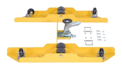 Vestil SST-45-CK-GFN spring scissor table shown from an alternate angle