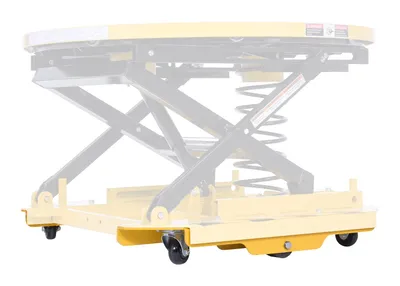Vestil SST-45-CK-GFN spring scissor table shown from an alternate angle