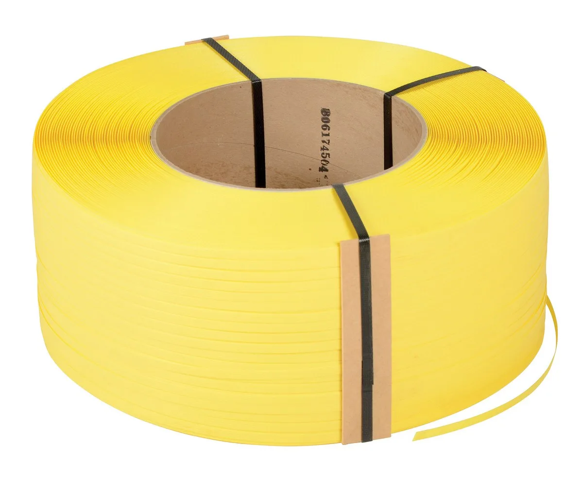 Vestil ST-38-9X8-YL polypropylene strapping