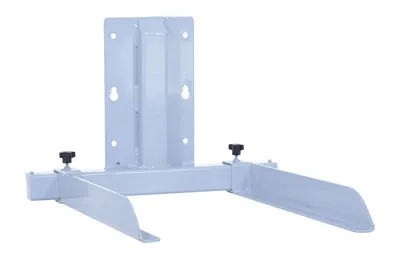 Vestil STA-ATT-BG-23 counter balanced narrow stacker w multi-use attachment shown from an alternate angle