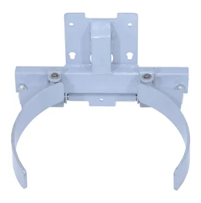 Vestil STA-ATT-DGS-55 counter balanced narrow stacker w multi-use attachment shown from an alternate angle