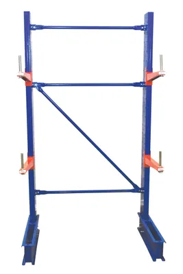 Vestil SU-C-8-24-SET cantilever rack kit shown from an alternate angle