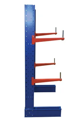 Vestil SU-C-8-24-SET cantilever rack kit shown from an alternate angle
