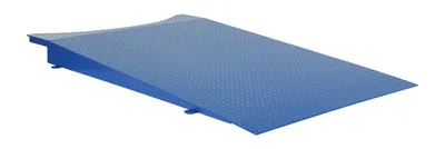 Vestil Steel Approach Ramp 48 In. x 60 In. 4,000 Lb. Capacity Blue For Use With Models SWA-50 + SWA-50-SCALE
