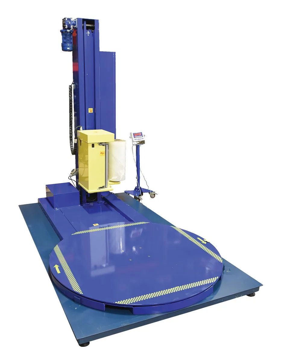 Vestil SWA-60-AW-SCL medium duty high performance auto-wrap stretch wrap machine