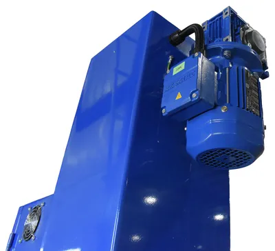 Vestil SWA-82-AW medium duty high performance auto-wrap stretch wrap machine shown from an alternate angle