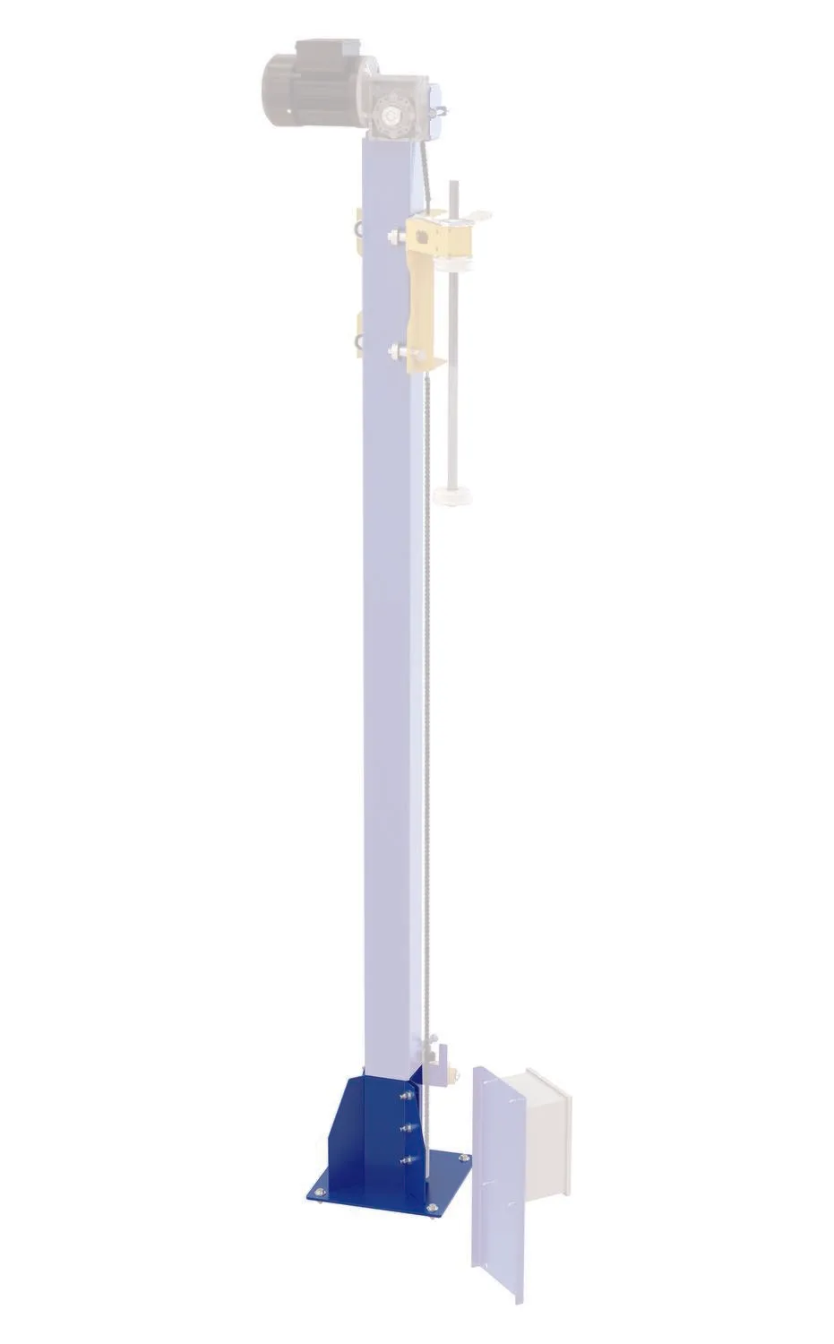 Vestil SWA-MST-FLR powered stretch wrap machine