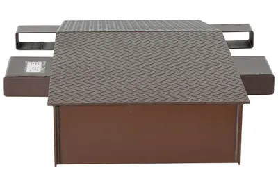 Vestil SWR-24-8-60 steel wheel riser shown from an alternate angle