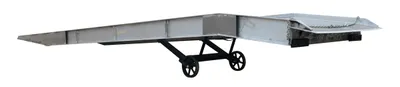 Vestil SY-259336-L aluminum yard ramp shown from an alternate angle