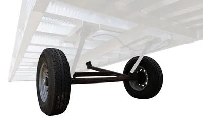 Vestil SY-PNTR aluminum yard ramp shown from an alternate angle