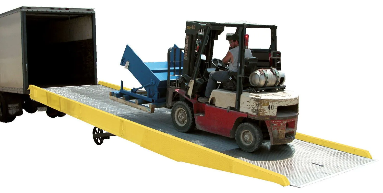 Vestil SY-YEL aluminum yard ramp