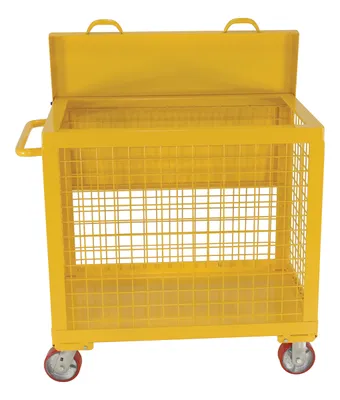 Vestil TBS-2436-XM-13 expanded wire toolbox shown from an alternate angle