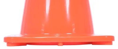 Vestil TC-28-SD traffic cone shown from an alternate angle