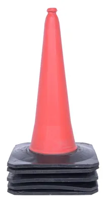 Vestil TC-30-5PK traffic cone shown from an alternate angle